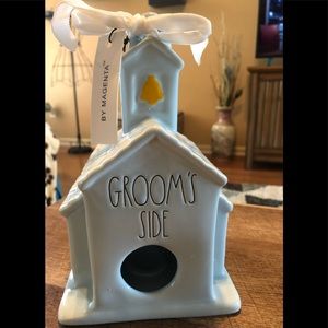 Rae Dunn Birdhouse - GROOM’S SIDE